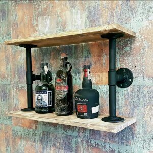 Whisky&rum shelf